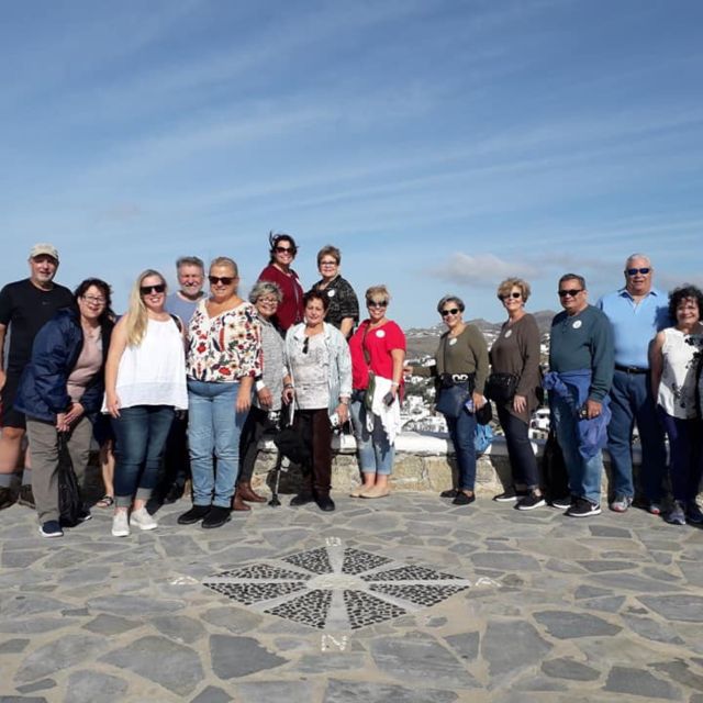 Mykonos: Farm, Ano Mera Village, and Beaches Guided Tour - Guides, vehicles, and the pace of the day