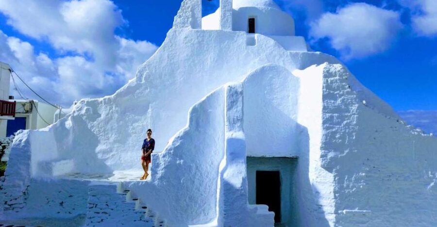 Mykonos: Full-Day Sightseeing Tour with Lunch - Lunch at the Mykonian Farm