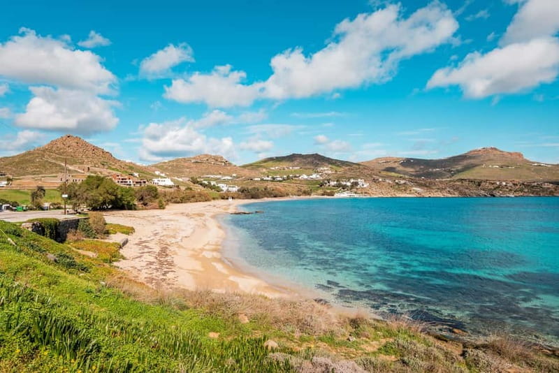 Mykonos: Guided Highlights Shore Excursion - Kalafati Beach and the Aegean water
