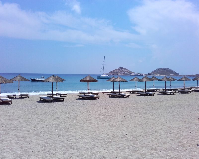 Mykonos: Guided Highlights Tour - Kalafatis Beach: a quick look at Mykonos by the sea