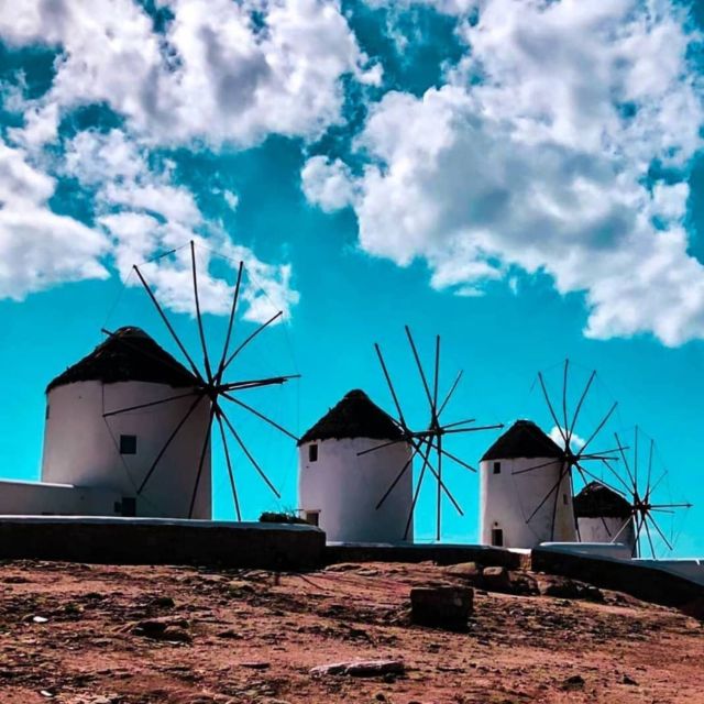 Mykonos: Guided Highlights Tour - The Windmills: Mykonos’s most recognizable view