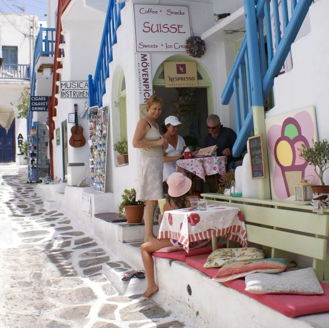 Mykonos: Half-Day City Walking Tour and Island Bus Tour - Kalafatis Beach is the main pause