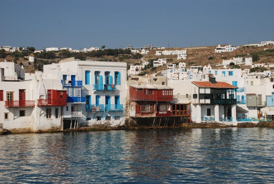 Mykonos: Half-Day City Walking Tour and Island Bus Tour - Ornos and Agios Giannis show another side of Mykonos