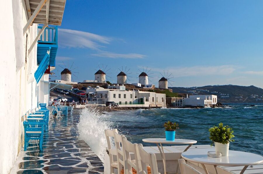 Mykonos: Highlights Tour with Panagia Tourliani Monastery - The final panoramic view