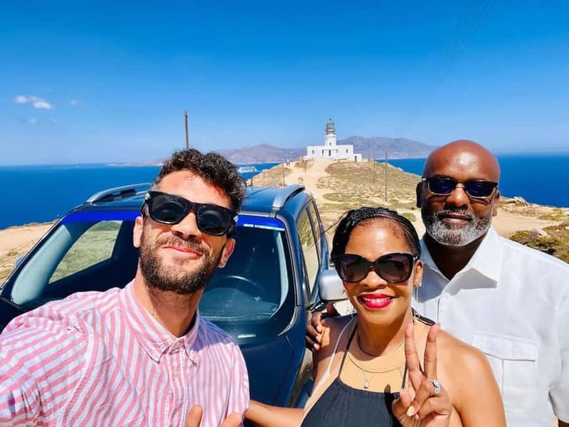 Mykonos: Private Island Tour with local guide -Jeep Renegade - Key points at a glance