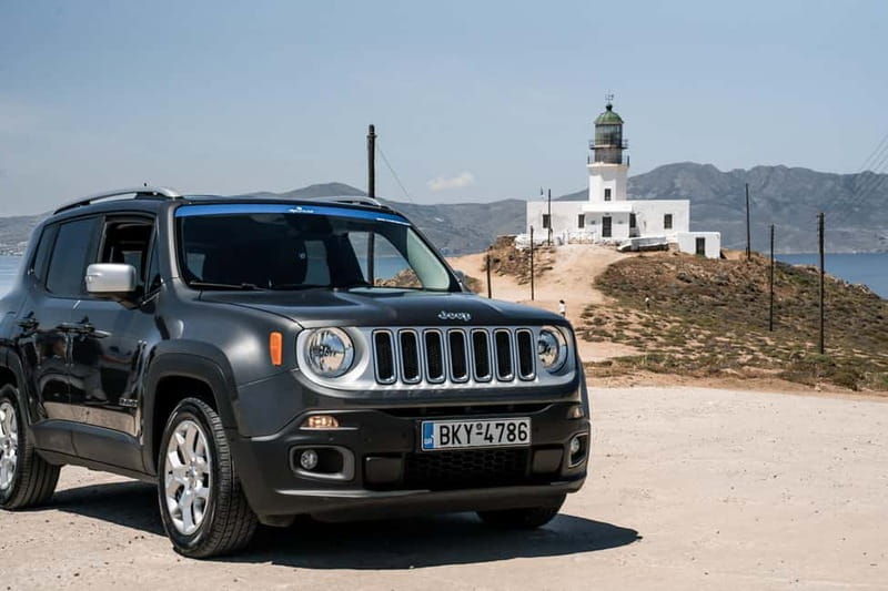 Mykonos: Private Island Tour with local guide -Jeep Renegade - Ano Mera and Panagia Tourliani Monastery