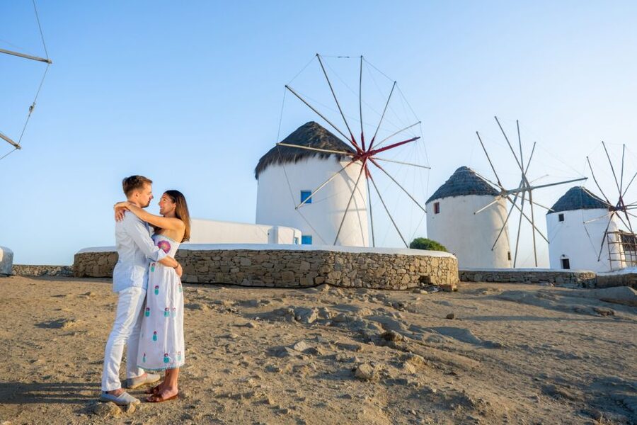 Mykonos Private Photoshoot - Mykonos Town as the Main Photo Set