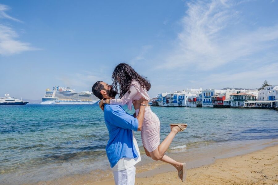 Mykonos Private Photoshoot - Who Will Get the Most From This Session?
