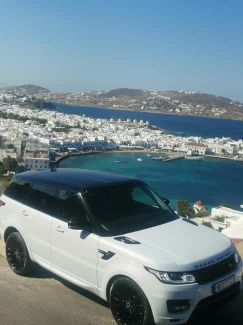 Mykonos: Private Tour with Range Rover - Why a private car helps on Mykonos