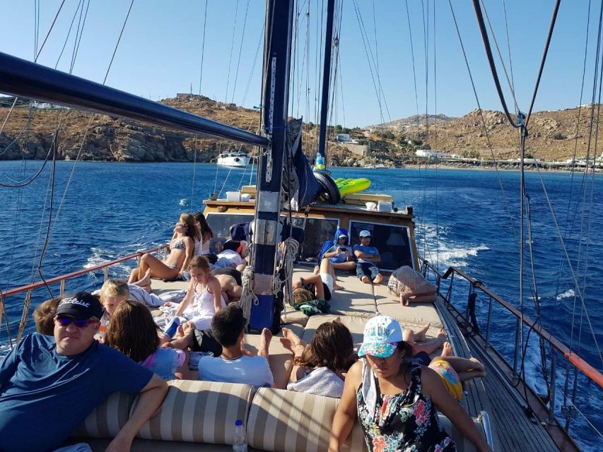 Mykonos: South Beaches Cruise - The crew and the feel of the boat