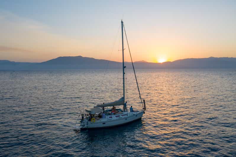 Nafplio Sun Sail Cruises | Semi-Private Half Day | With Meal - The run toward Xiropigado
