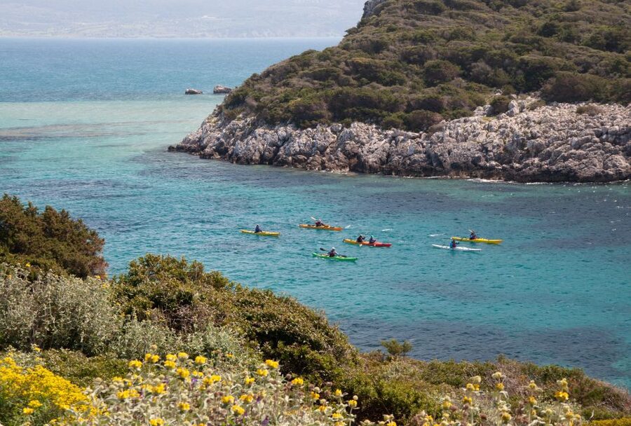 Navarino Bay: Sea Kayaking with Lunch - Swimming, snorkeling, and a quiet beach