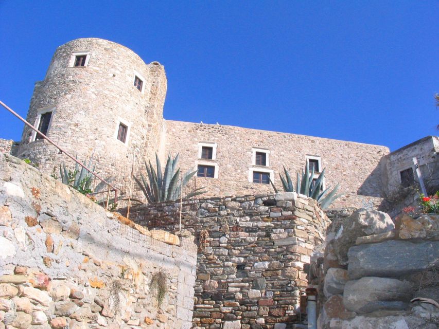 Naxos Castle Walking Tour and Sunset at the Portara - The Old Market and local life