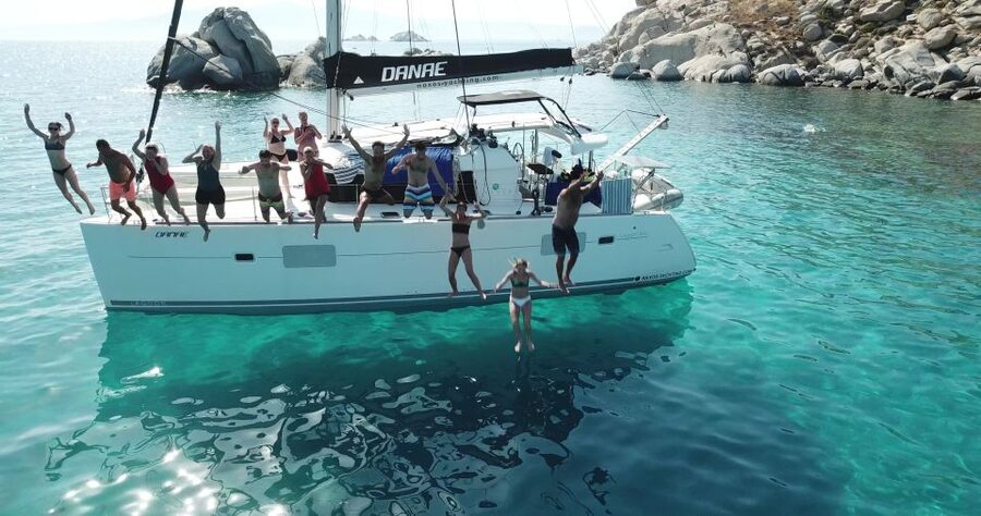 Naxos: Catamaran Cruise with Swim Stops, Food, and Drinks - What to pack and what to expect onboard