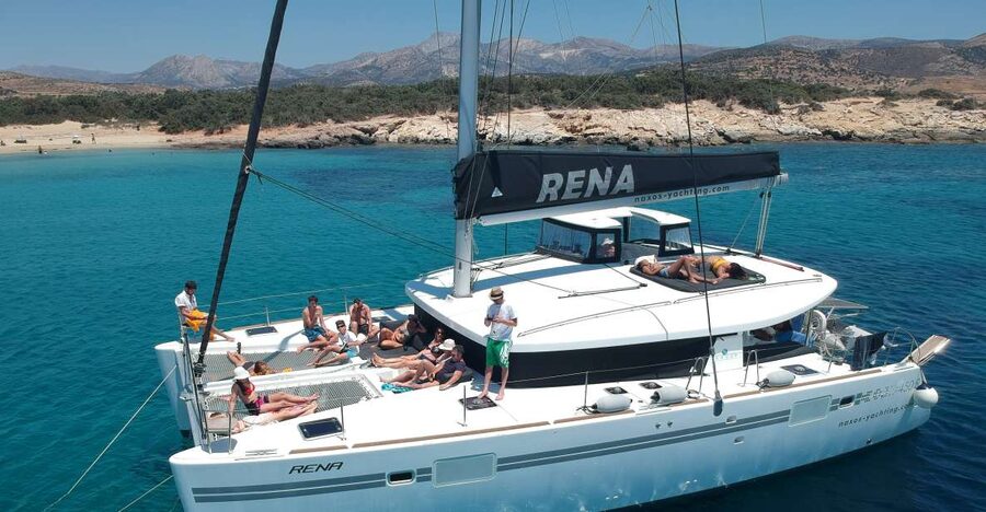 Naxos: Catamaran Cruise with Swim Stops, Food, and Drinks - The crew makes a real difference