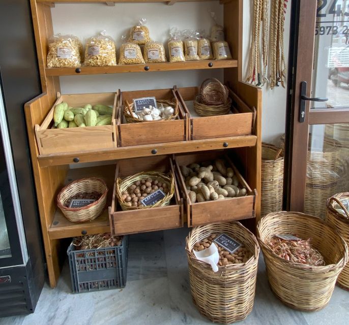 Naxos: Food Walking Tour & Cooking Class with Meal & Drinks - Starting at the Sphinx of Naxos