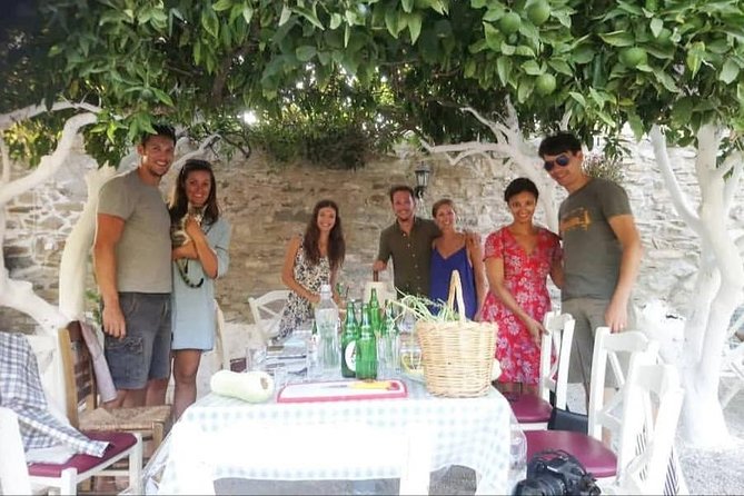 Naxos:Half-day cooking class at Basiliko - Sitting down to a generous Greek feast