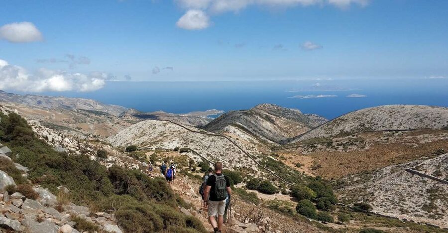 Naxos: Hike to the Top of Mount Zas with a Guide - Following the old trail uphill
