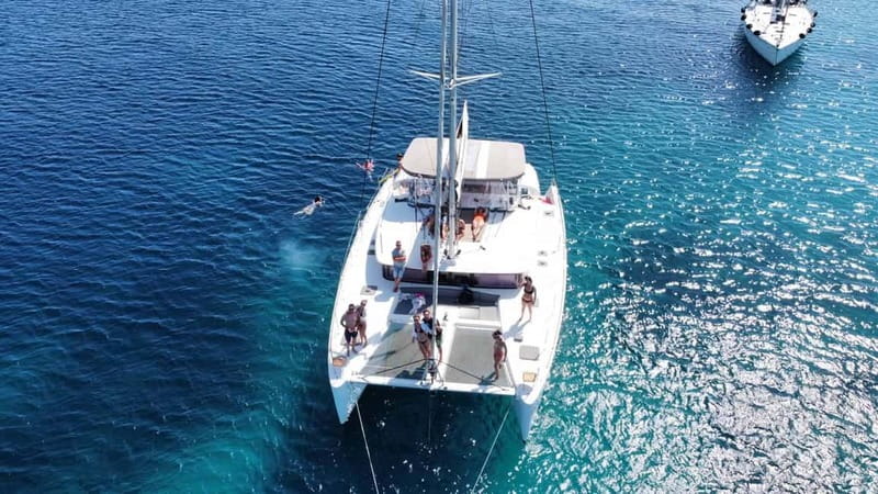 Naxos: Naxos Catamaran Sailing Cruise with Lunch and Drinks - Naxos, Paros, or both islands?