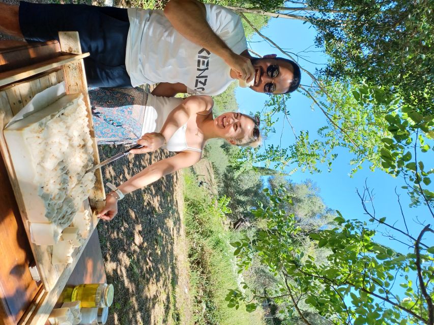 North Corfu: Olive Tour with Olive Oil Tasting and Mezze - Learning how olive oil soap is made