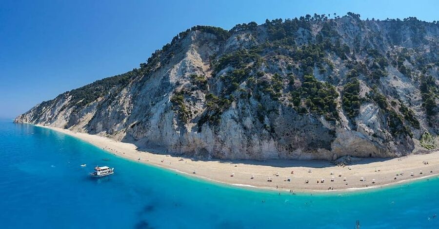 Nydri: Boat Cruise to the famous beaches of Lefkada - Porto Katsiki is often a view, not a landing