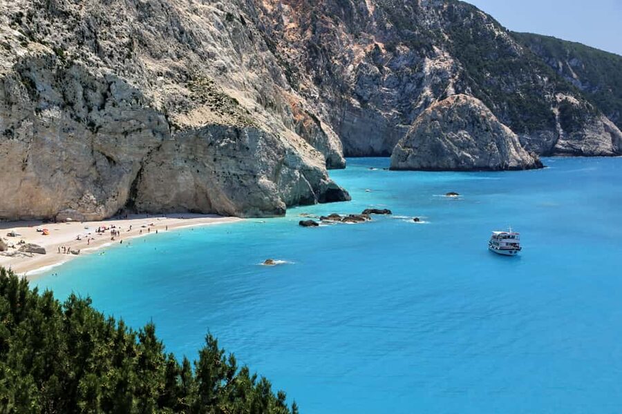 NYDRI: Cruise to Egremni, Porto Katsiki, Agiofili of Lefkada - Porto Katsiki means swimming from the boat