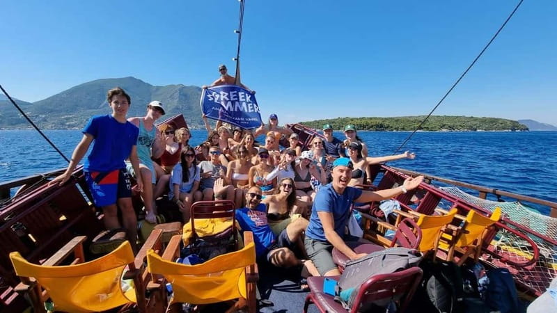 Nydri: Full-Day Wooden Boat Cruise with BBQ & Drinks - Key points to know before booking