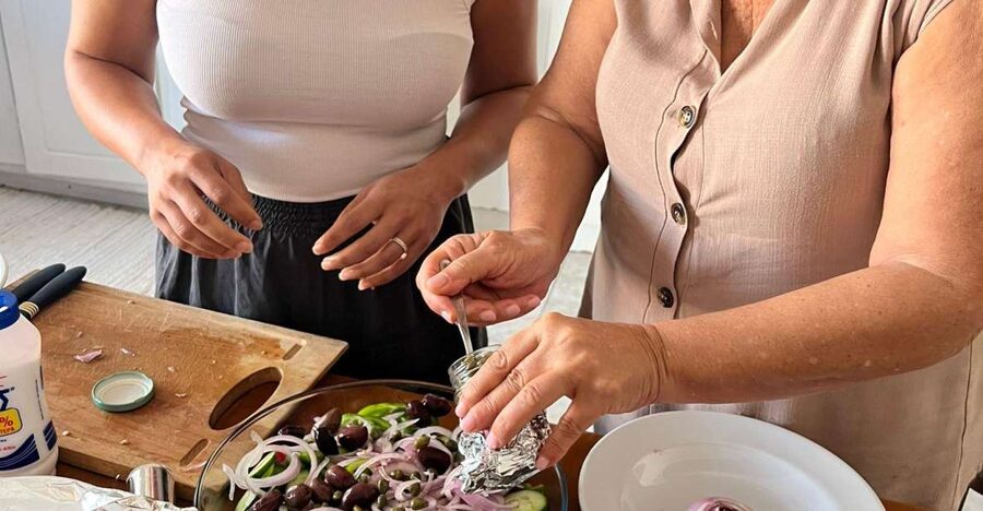 Oia: Greek Cooking Class and Lunch with a Local Grandmother - Cooking in a real Santorini kitchen