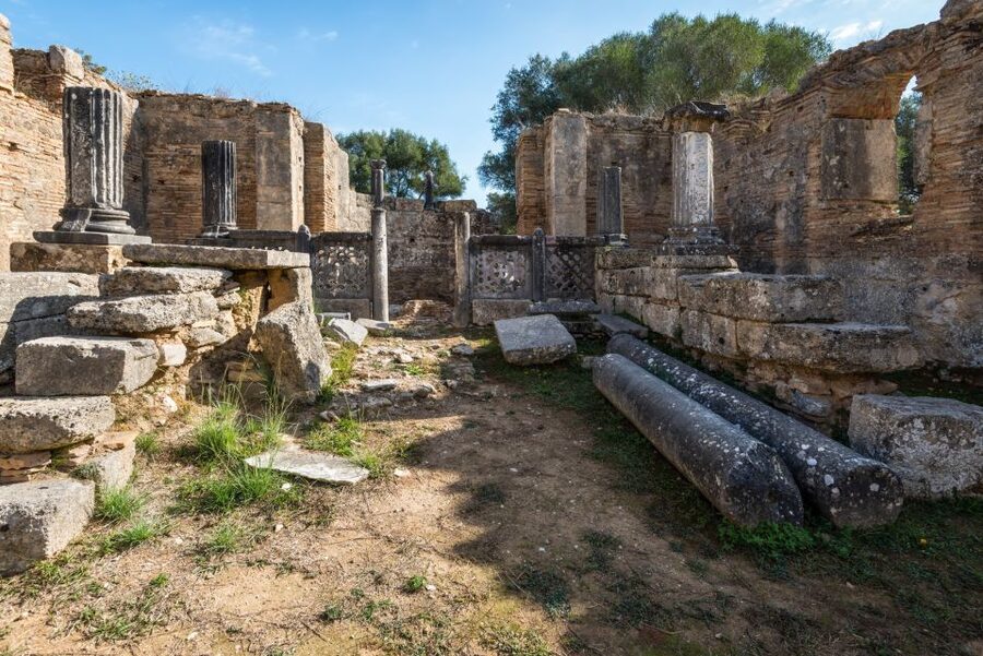 Olympia: Archaeological Site & Museum E-Ticket & Audio Guide - Following the route from the Gymnasium to the Palaestra