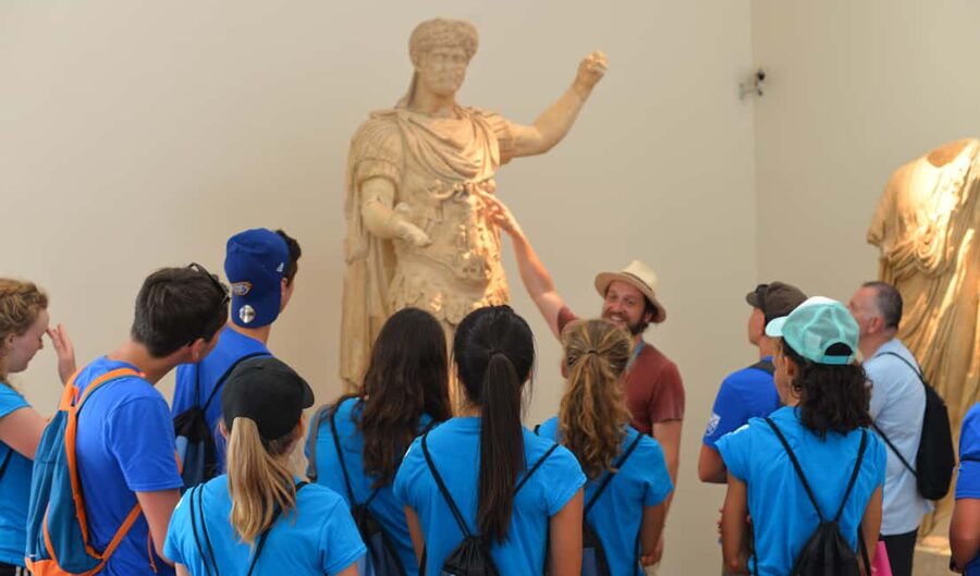 Olympia's Ancient Site and Museum Private Walking Tour - Walking through the ancient sanctuary