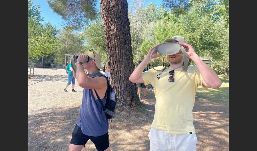 Olympia: Tour with Virtual Reality and Audio - The Temple of Zeus and the lost statue