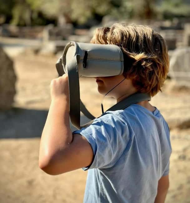 Olympia: Tour with Virtual Reality and Audio - The Olympic Flame and the final scene