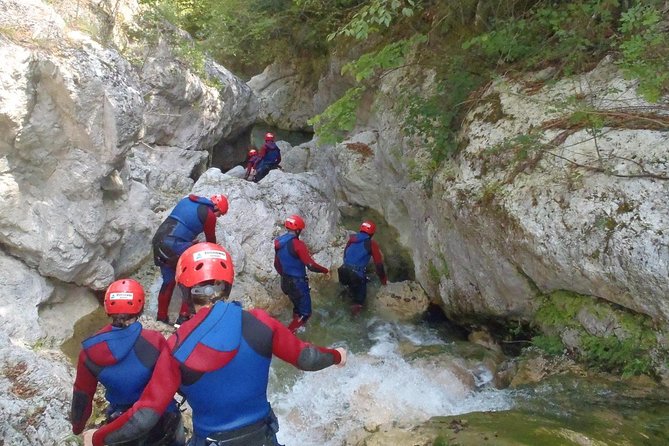 Olympus Canyoning Course - Entry to Intermediate - Waterfalls, pools, and the wettest part of the route