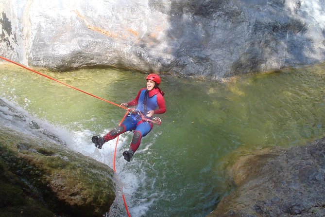 Olympus Canyoning Course - Entry to Intermediate - Learning to rappel, scramble, and climb