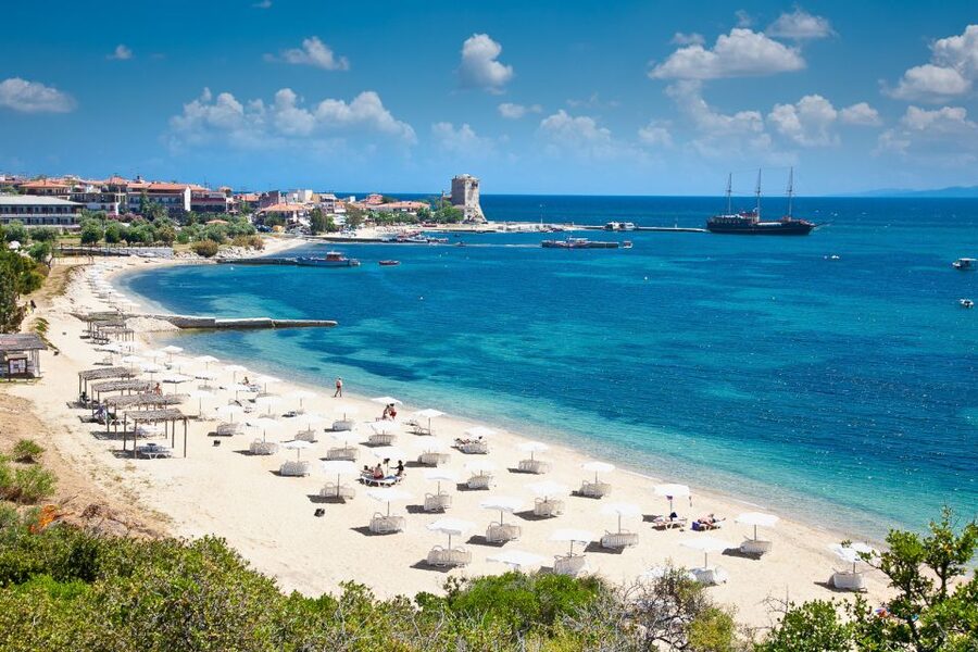 Ouranoupoli: Mount Athos Cruise with Ammouliani Island Visit - Starting the seven-hour boat journey