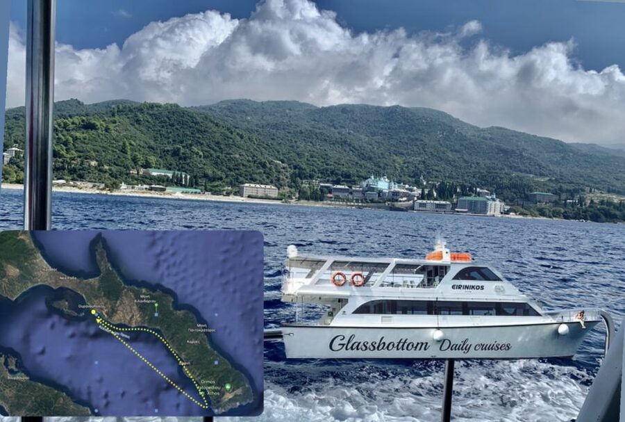 Ouranoupoli: Mount Athos Sightseeing Glass-Bottom Boat Tour - Quick points before you book