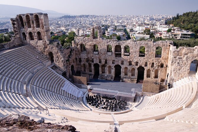 Panorama of Athens in 6 hours - The Academy, University, and National Library