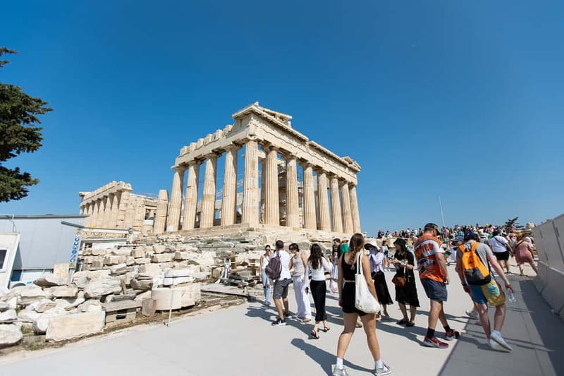 Parthenon & Acropolis Museum with Audio or Live Tour Option - Using the audio tour without a guide