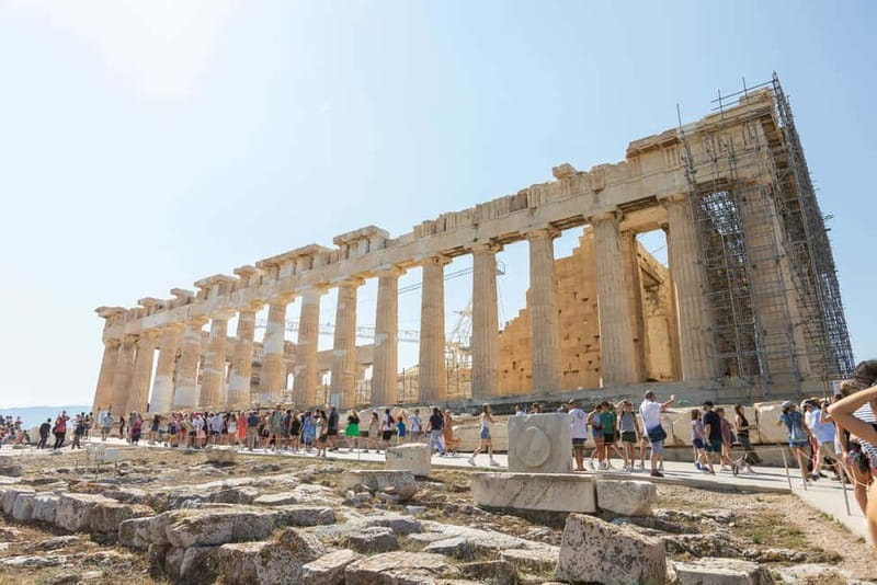 Parthenon & Acropolis Museum with Audio or Live Tour Option - Starting at the Acropolis with a timed ticket