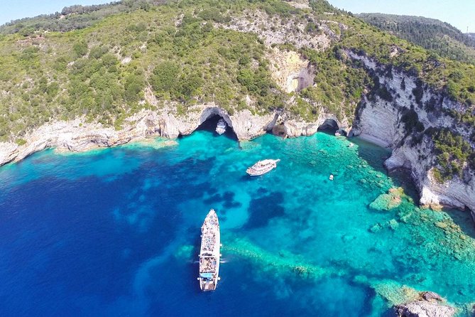 Paxos Antipaxos Blue Caves (Lakka Village) from Corfu - Why the Paxos and Antipaxos route works so well