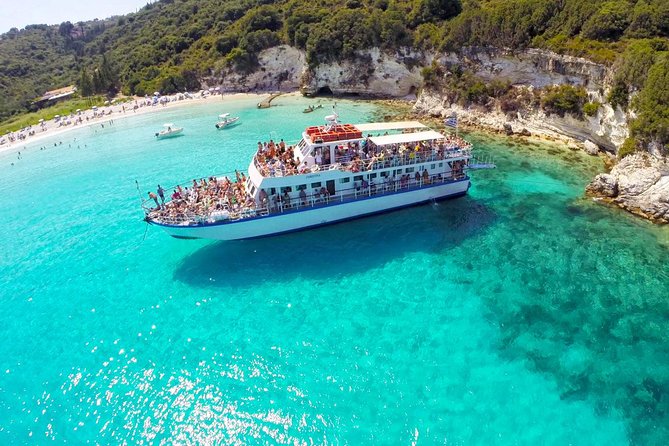 Paxos Antipaxos Blue Caves (Lakka Village) from Corfu - Antipaxos is the day’s main swimming reward