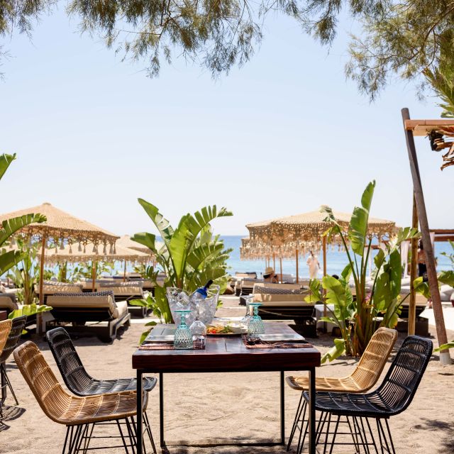 Perivolos Beach: Sun-Bed Experience FortyOne Bar Restaurant - Who should book this beach setup?