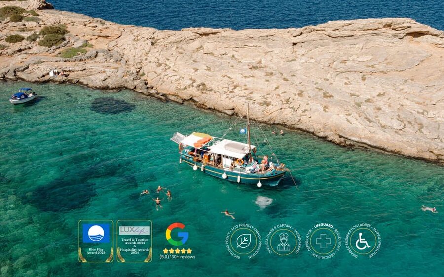 Porto Rafti: Athens Cruise Tour with Mediterranean BBQ - Jumping from the boat and using the snorkeling gear