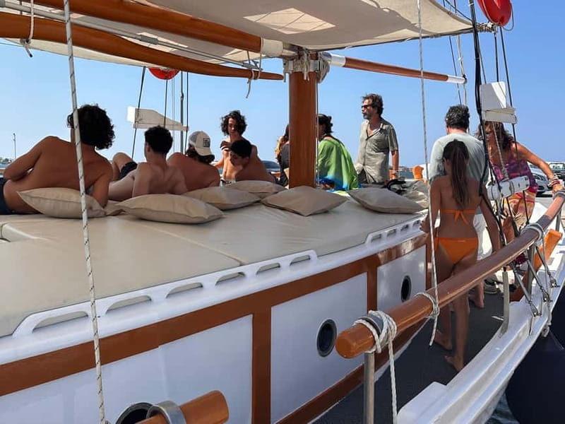 Pounta: Paros & Antiparos Cruise, Swimming & Seafood Lunch - The Blue Lagoon between three small islands