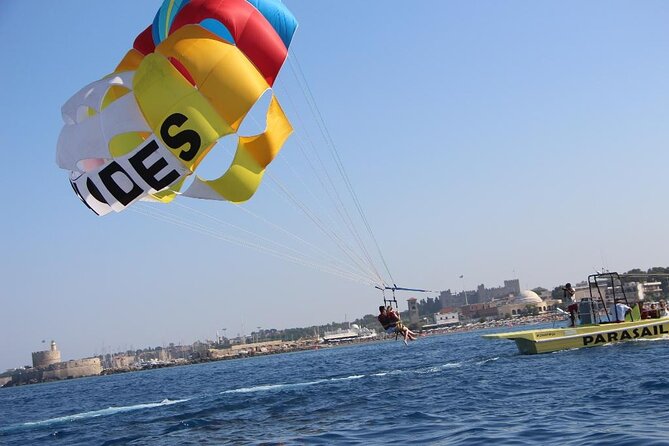 Private Parasailing at Rhodes Elli Beach - Why the crew matters