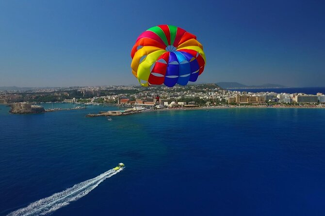 Private Parasailing at Rhodes Elli Beach - The real value of the $72.56 price