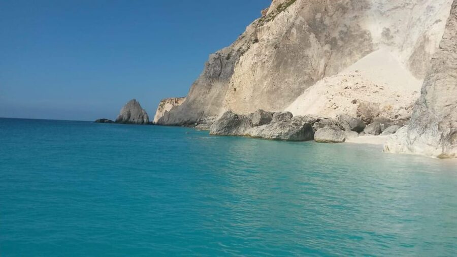 Private Sunset Cruise at Mizithres - The rock formations near Oasis beach
