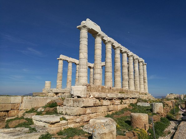 Private Sunset Tour of Cape Sounion, Temple of Poseidon & Athens Riviera - Arriving at the Temple of Poseidon