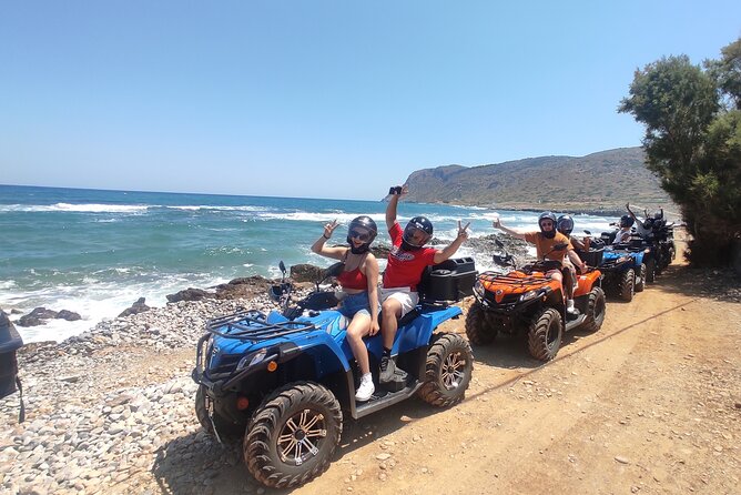 Quad Safari Off-Road Tour - Sissi and Milatos by quad