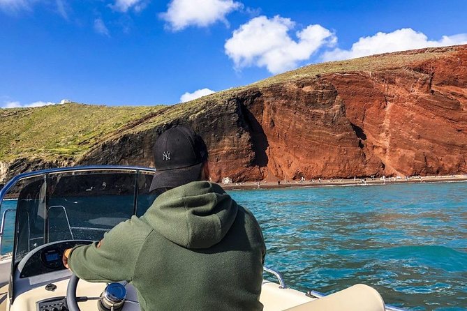 Rent a Boat in Santorini without a License - What your 10-hour route can look like